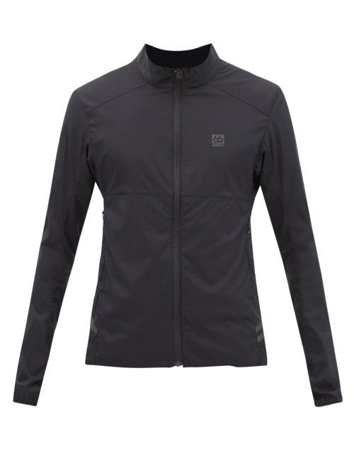 66 North - Krsnes High-neck Windbreaker Jacket - Mens - Black