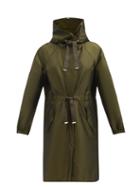 Herno - Biodegradable-nylon Parka Coat - Womens - Khaki