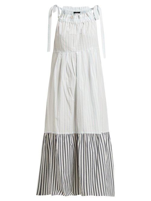 Matchesfashion.com Weekend Max Mara - Utopico Dress - Womens - Light Blue