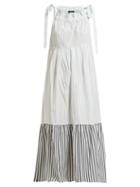 Matchesfashion.com Weekend Max Mara - Utopico Dress - Womens - Light Blue