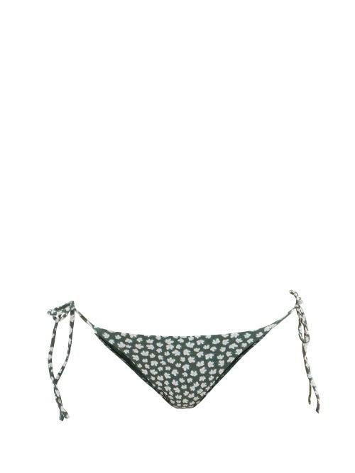 Matteau - The String Floral Recycled-fibre Bikini Briefs - Womens - Green Floral