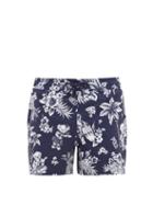 Matchesfashion.com Polo Ralph Lauren - Hawaiian-print Swim Shorts - Mens - Navy Multi