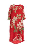 By Walid Yuni Silk Crepe De Chine Dress