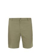 A.p.c. Lawrence Cotton And Linen-blend Shorts