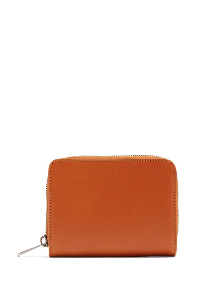 A.p.c. Emmanuel Zip-around Leather Wallet