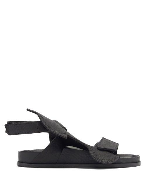 Matchesfashion.com Birkenstock X Csm - Bukarest Leather Sandals - Womens - Black