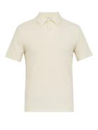 Matchesfashion.com De Bonne Facture - Cotton Terry Polo Shirt - Mens - Cream