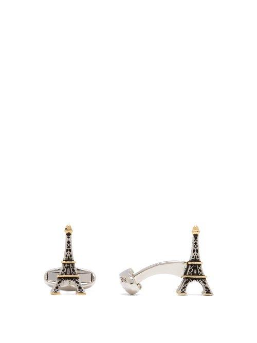Matchesfashion.com Paul Smith - Eiffel Tower Cufflinks - Mens - Gold