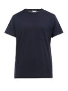 Matchesfashion.com King & Tuckfield - Patch Pocket Merino Wool T Shirt - Mens - Navy
