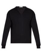 Boglioli Long-sleeved Cotton Blend Sweater