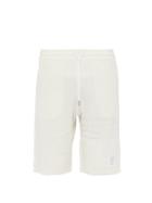 Matchesfashion.com Thom Browne - 4 Bar Cotton Piqu Shorts - Mens - White