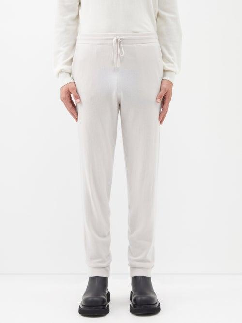Arch4 - Mr Kingston Cashmere Track Pants - Mens - Cream