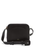 Ladies Bags A.p.c. - Louisette Smooth-leather Cross-body Bag - Womens - Black