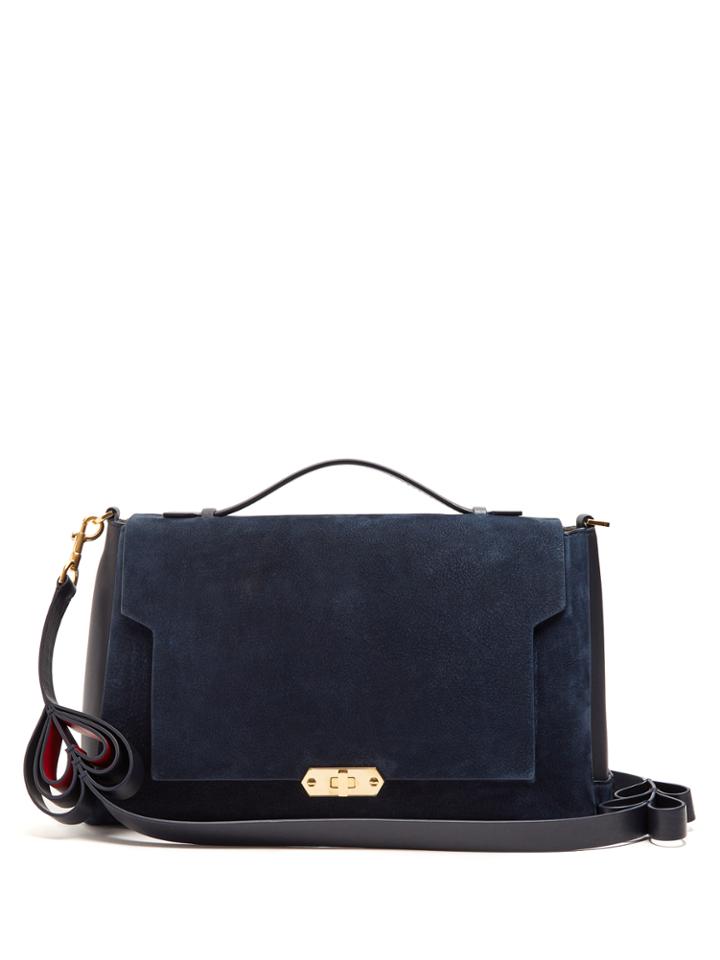 Anya Hindmarch Bathurst Leather Shoulder Bag