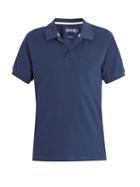 Matchesfashion.com Vilebrequin - Logo Embroidered Cotton Piqu Polo Shirt - Mens - Navy