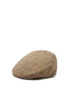 Lock & Co. Hatters - Cumberland Check Wool-tweed Flat Cap - Mens - Tan Multi