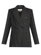 Isabel Marant Étoile Janey Prince Of Wales-checked Linen Blazer