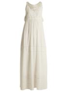 Current/elliott The Lace Cotton Maxi Dress