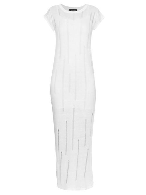 Tabula Rasa Lathi Ladder-knit T-shirt Maxi Dress