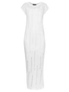 Tabula Rasa Lathi Ladder-knit T-shirt Maxi Dress