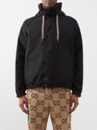 Gucci - Reversible Hooded Jacket - Mens - Black Multi