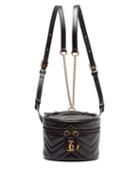 Matchesfashion.com Gucci - Gg Marmont Mini Leather Backpack - Womens - Black