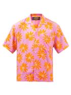 Jacquemus - Jean Floral-print Cotton-poplin Shirt - Mens - Pink Multi