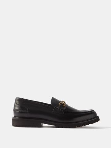 Vinnys - Club Leather Loafers - Mens - Black