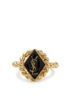 Saint Laurent Army Braided-band Ring