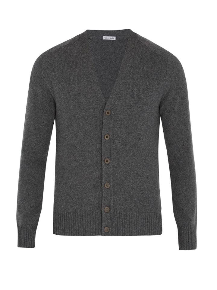 Tomas Maier V-neck Cashmere Cardigan