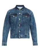 Matchesfashion.com Givenchy - Logo Denim Jacket - Mens - Blue