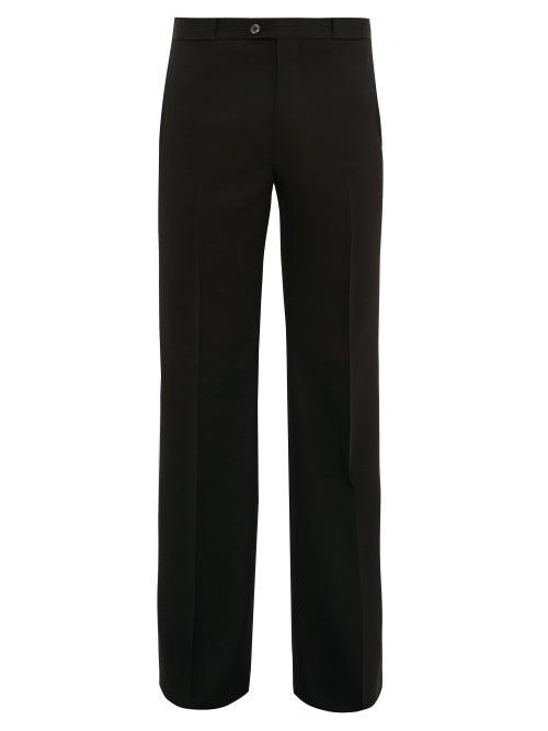 Matchesfashion.com Givenchy - Wool Flared Trousers - Mens - Black