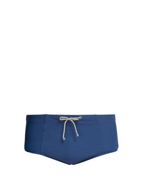 Matchesfashion.com Bower - Duke Swim Briefs - Mens - Mid Blue