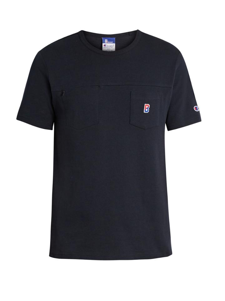 Champion X Beams Crew-neck Cotton T-shirt