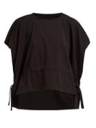Matchesfashion.com Issey Miyake - Drawstring Cotton Jersey T Shirt - Womens - Black