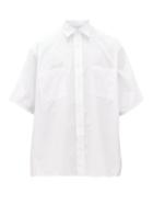 Matchesfashion.com Givenchy - Oversized Cotton-poplin Shirt - Mens - White