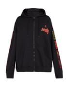 Marcelo Burlon Tarot-patch Hooded Sweatshirt