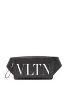 Matchesfashion.com Valentino - Vltn Leather Cross Body Bag - Mens - Black