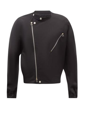3man - Zipped Cotton-poplin Jacket - Mens - Black