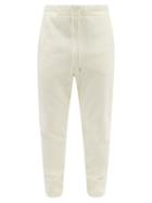 Jil Sander - Logo-embroidered Cotton-jersey Track Pants - Mens - Cream