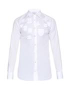 Alexander Mcqueen Badge-appliqu Shirt