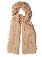 Chloé Fil Coup Wool And Silk-blend Scarf