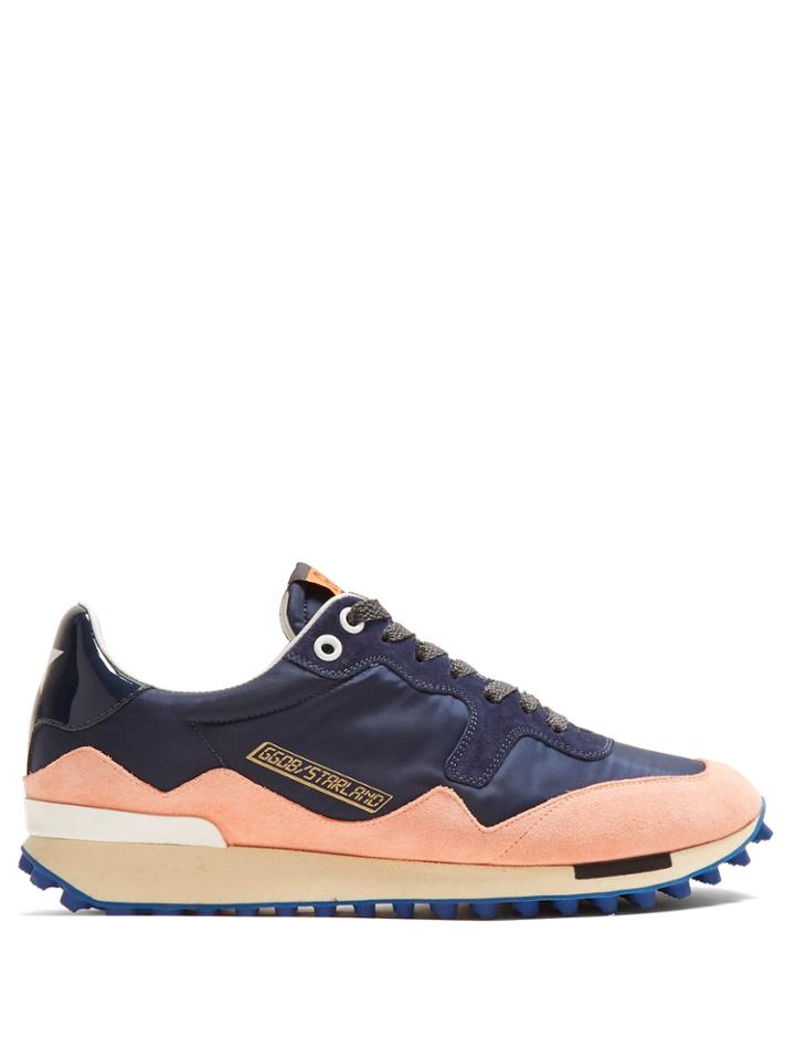 Golden Goose Deluxe Brand Starland Suede Raised-sole Low-top Trainers