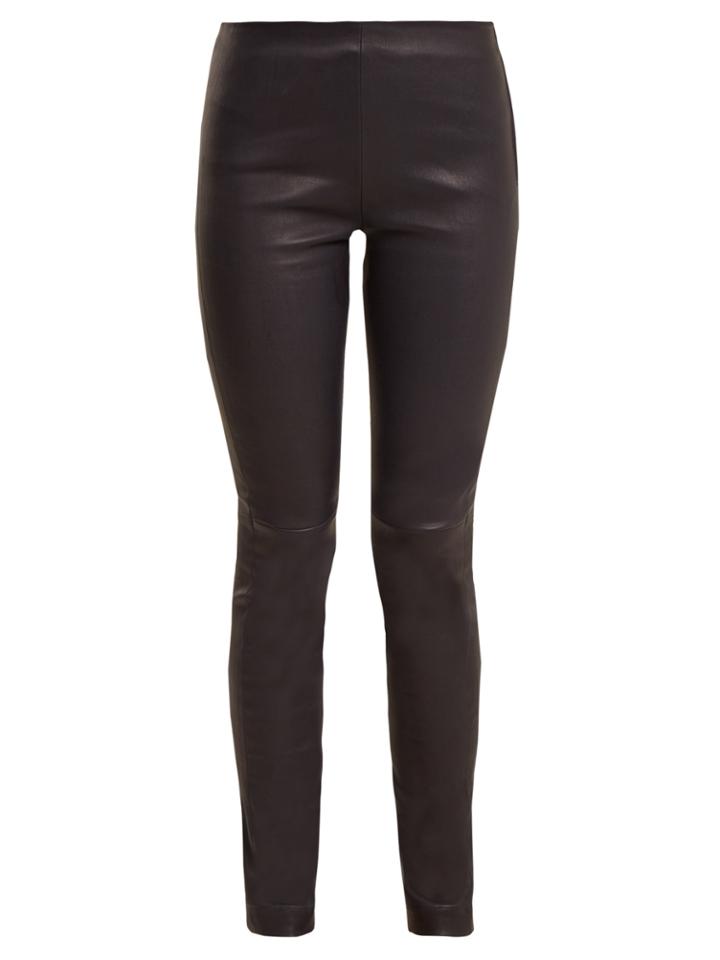Raey Stretch-leather Leggings