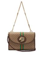Matchesfashion.com Gucci - Small Rajah Gg Supreme Cross Body Bag - Womens - Beige Multi