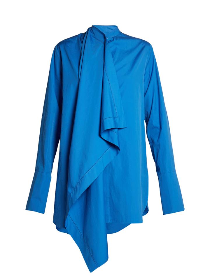 Roksanda Akano Asymmetric Poplin Shirt