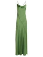 Diane Von Furstenberg Bias-cut Satin Gown