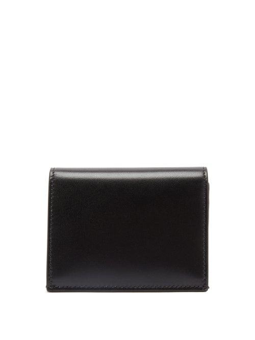Matchesfashion.com Thom Browne - Leather Bi-fold Wallet - Mens - Black