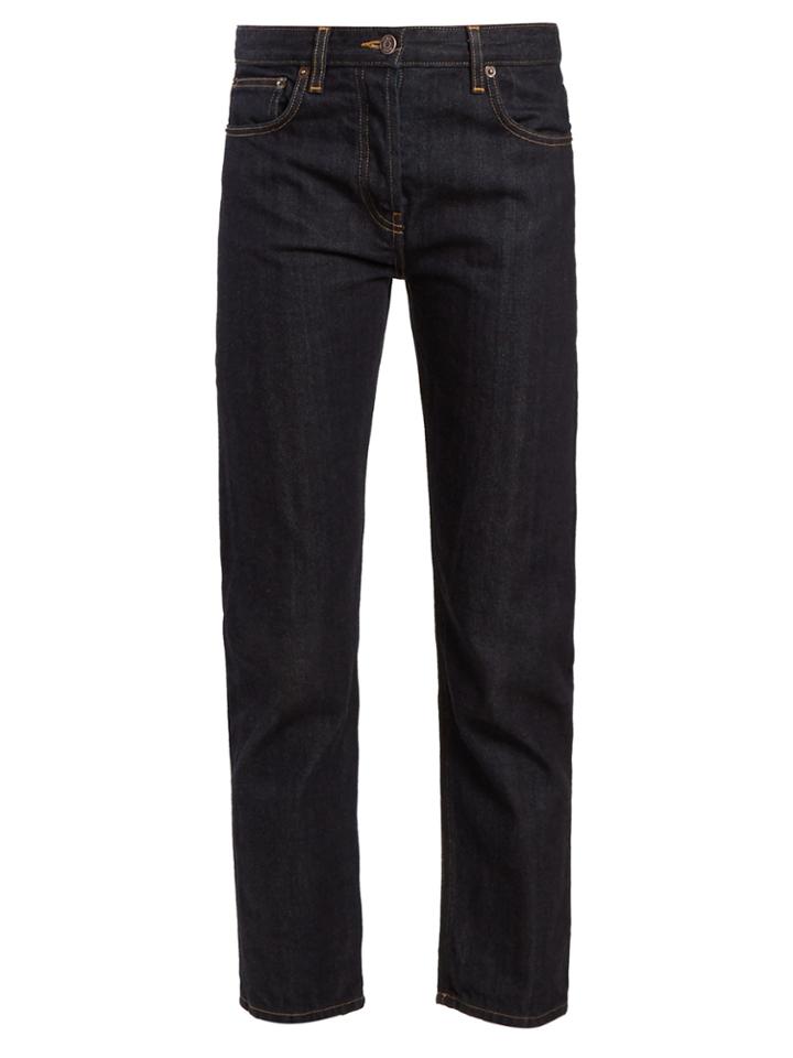 The Row Ashland Mid-rise Cropped Slim-leg Jeans