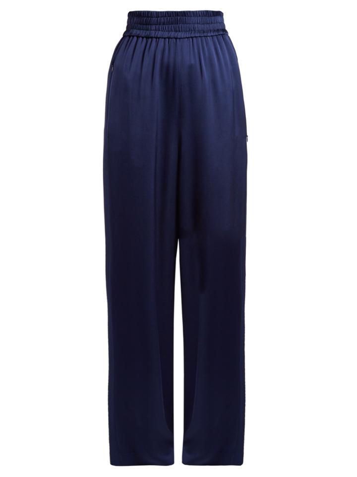 Golden Goose Deluxe Brand Sophie Wide-leg Satin Track Pants